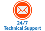 24/7 Email Technical Support